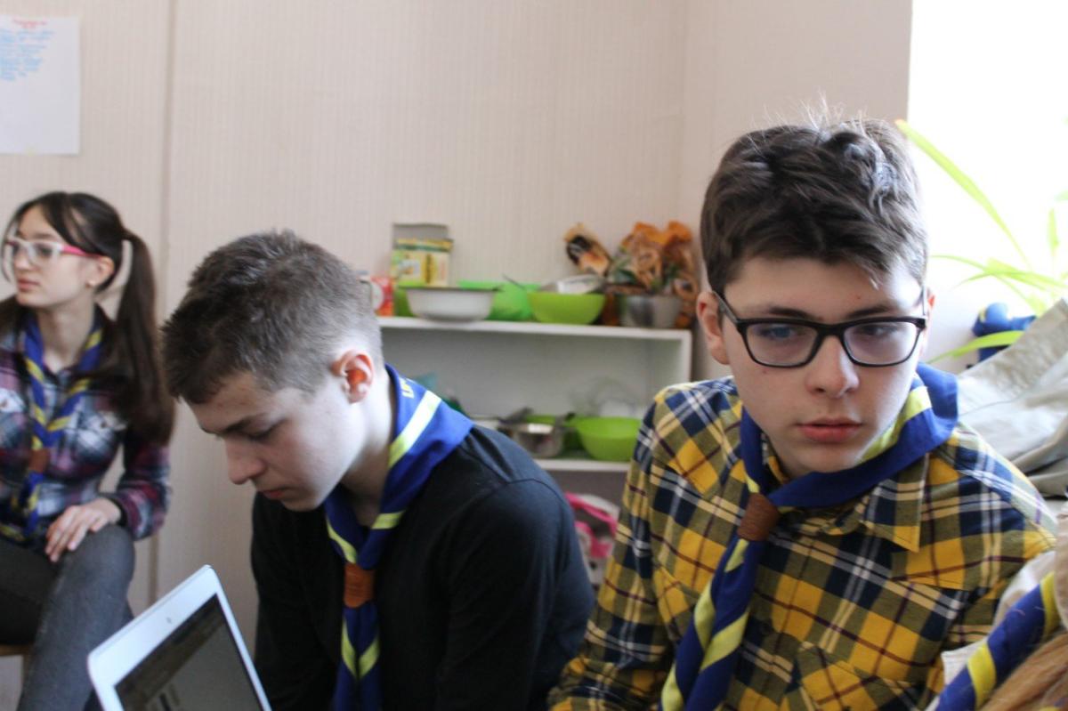 Весінній скаутський табір по освоюванню вмінь "Кіностудія Асгард"