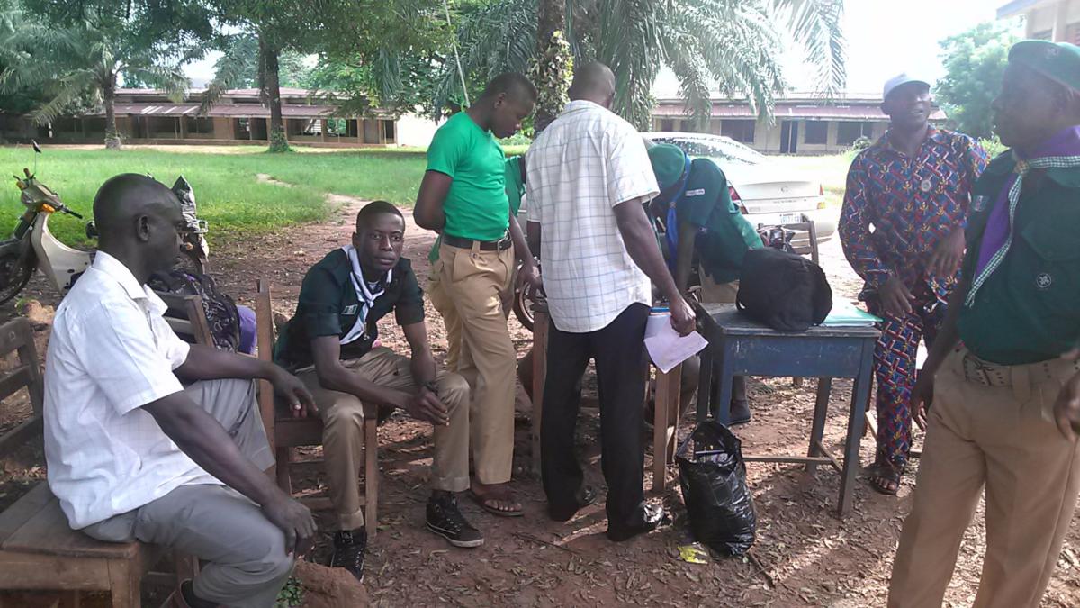 THE ANAMBRA STATE BASIC TRAINING COURSE HOLDING AT GIRL'S SECONDARY SCHOOL OBA 
