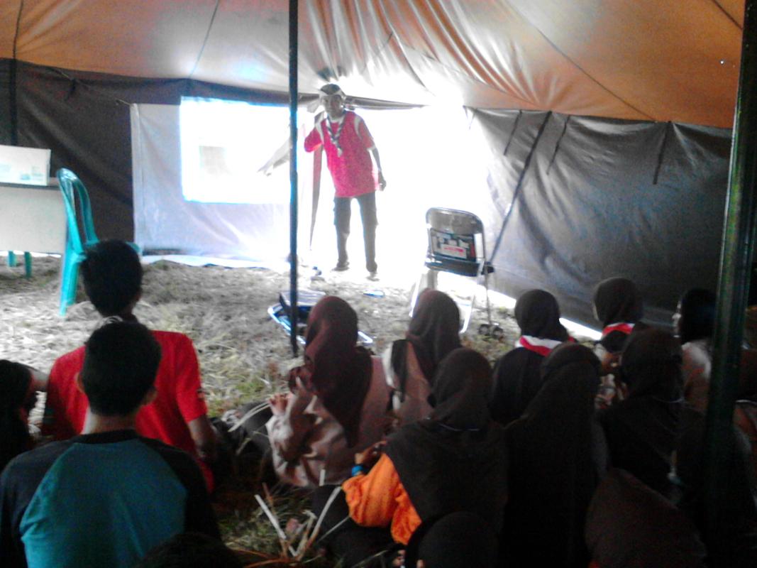 Messengers of Peace Workshop on Kuningan Rover Moot II 2015