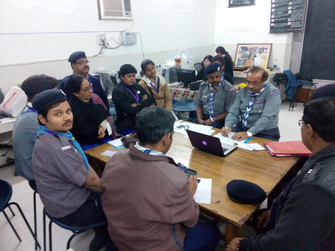 Service in MOP local coordinator Gathering Lucknow