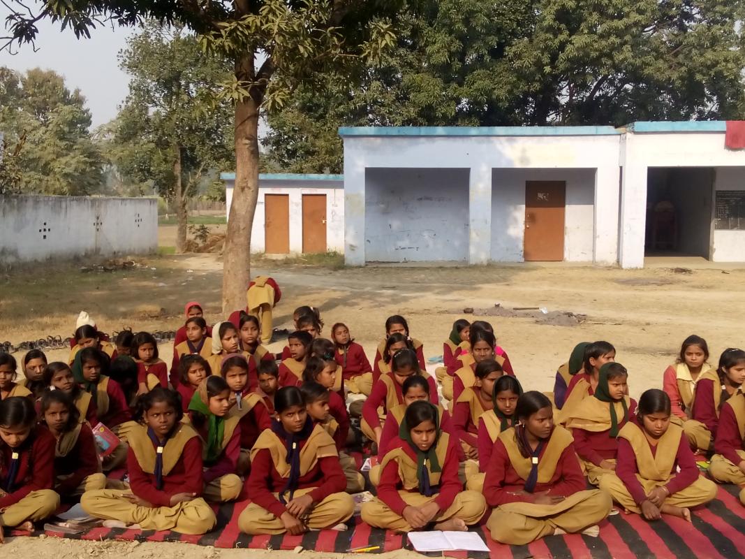 Special camp for Guides in KGBV Bikapur