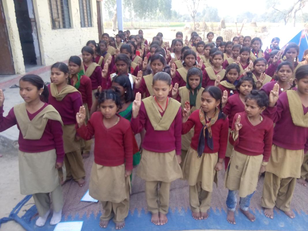 Special camp for Guides in KGBV milkipur