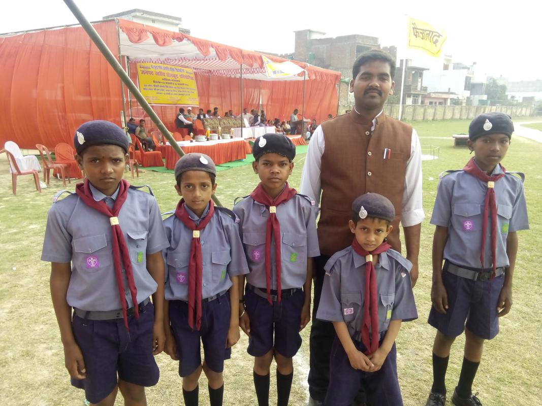 Service in kasturba district games