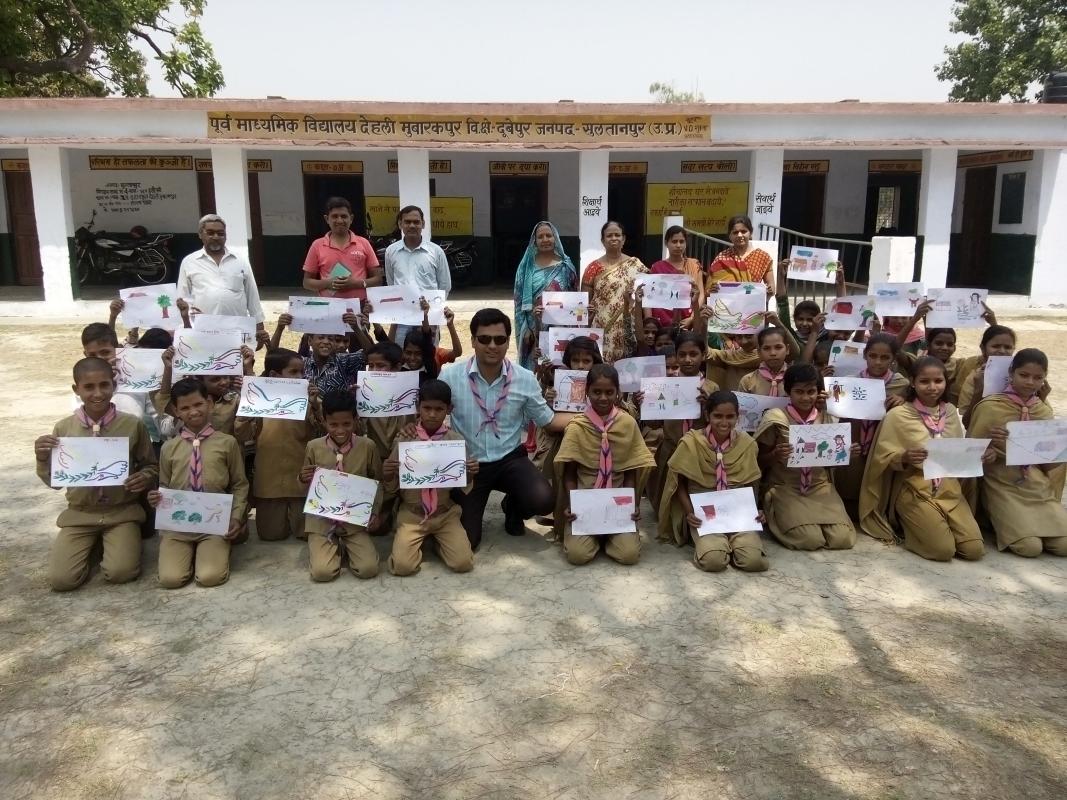 Drawing competition and Pace Awareness Program