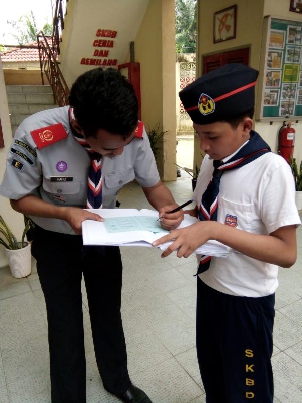 PERKHEMAHAN LENCANA BERSEPADU KERIS GANGSA, PERAK DAN EMAS SK BUKIT DAMANSARA