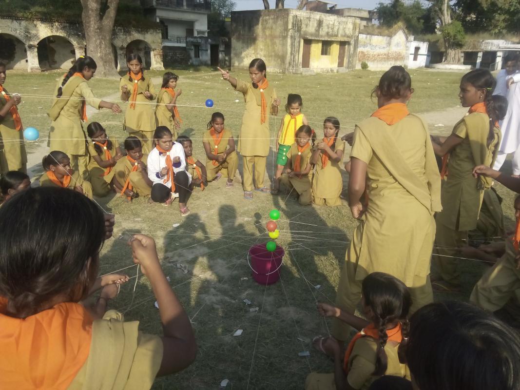 तीन दिवसीय स्काउट गाइड शिविर, कस्तूरबा गाँधी बालिका आवासीय विद्यालय, लम्भुआ , सुलतानपुर  