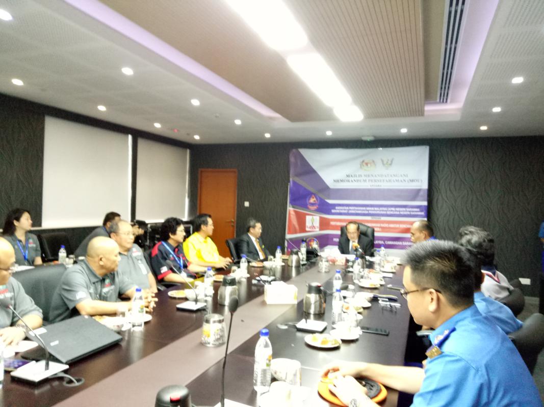 Memorandum Persefahaman APM, SARES dan Pengakap Sarawak