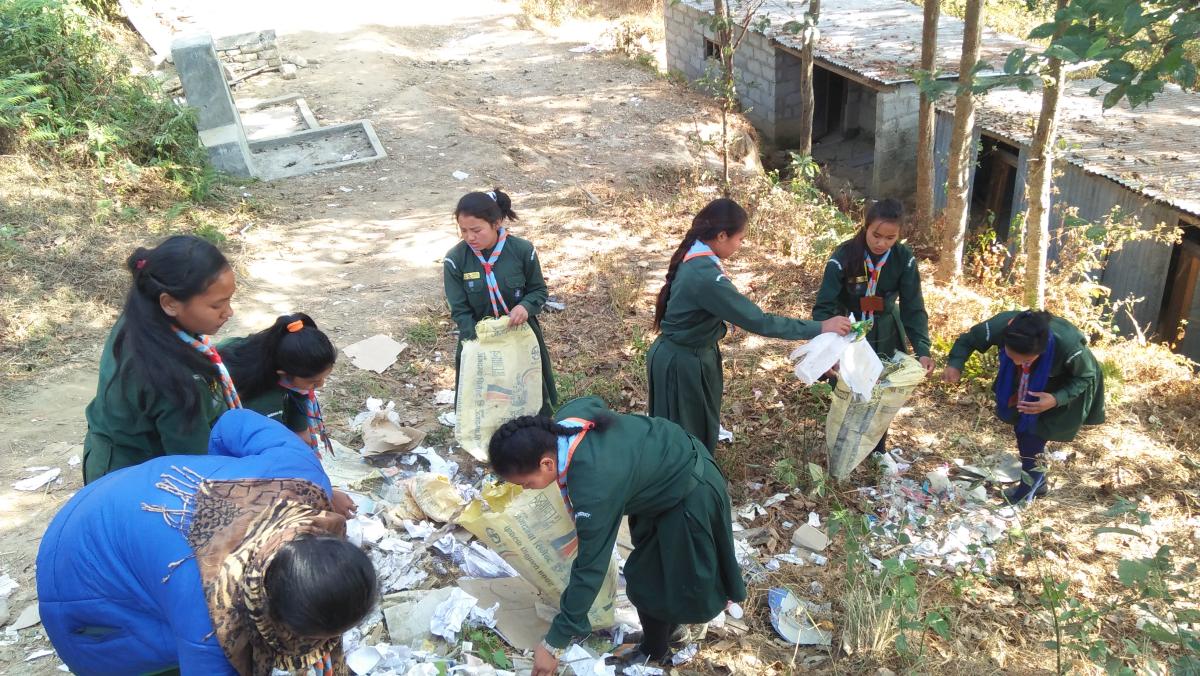 Make Our Village Clean and Peace Environment 