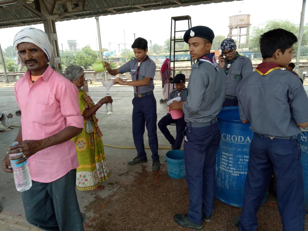 Free Water Service At Mathura