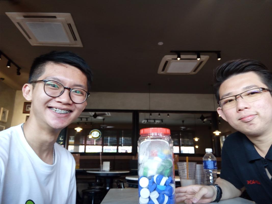 Walkside by Rovs Project - Collected Bottle Caps from Tebrau Scout