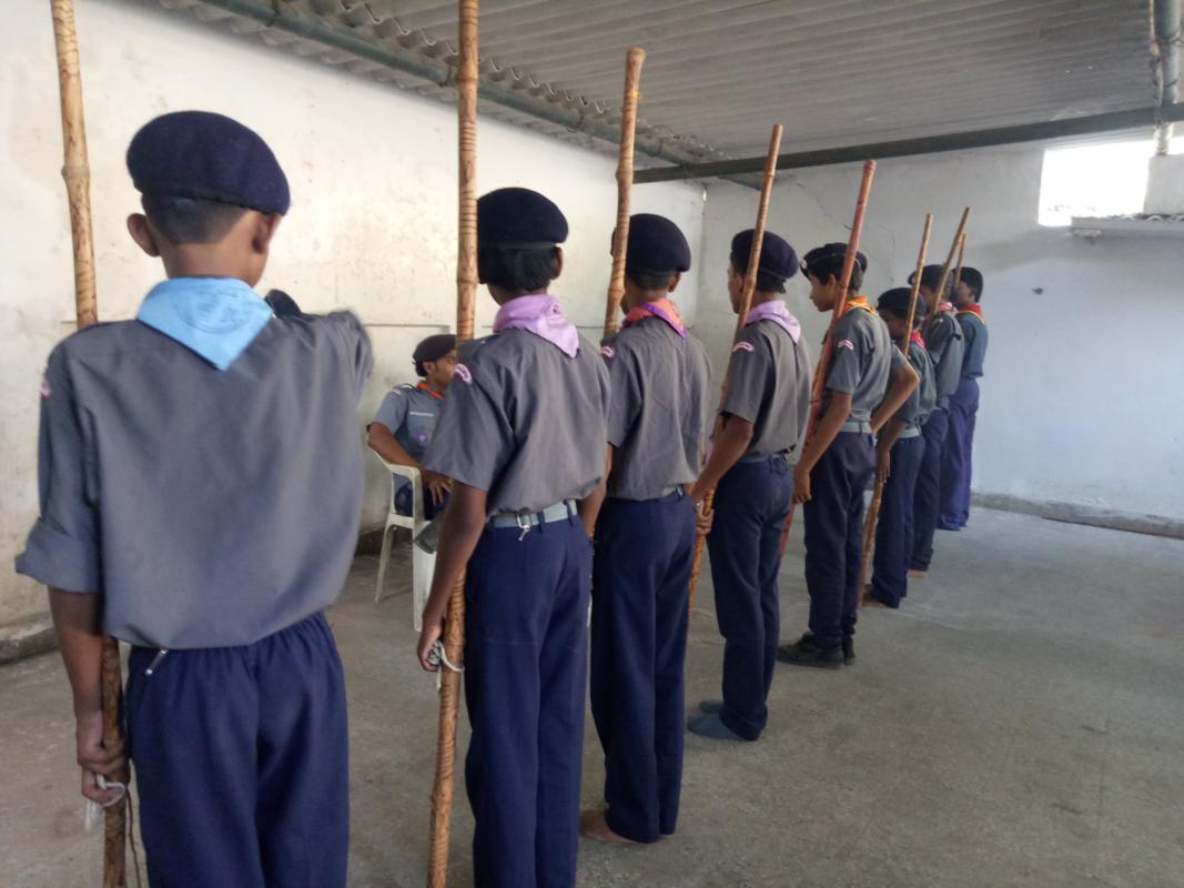  Marchpast/Scout Staff Drill Training