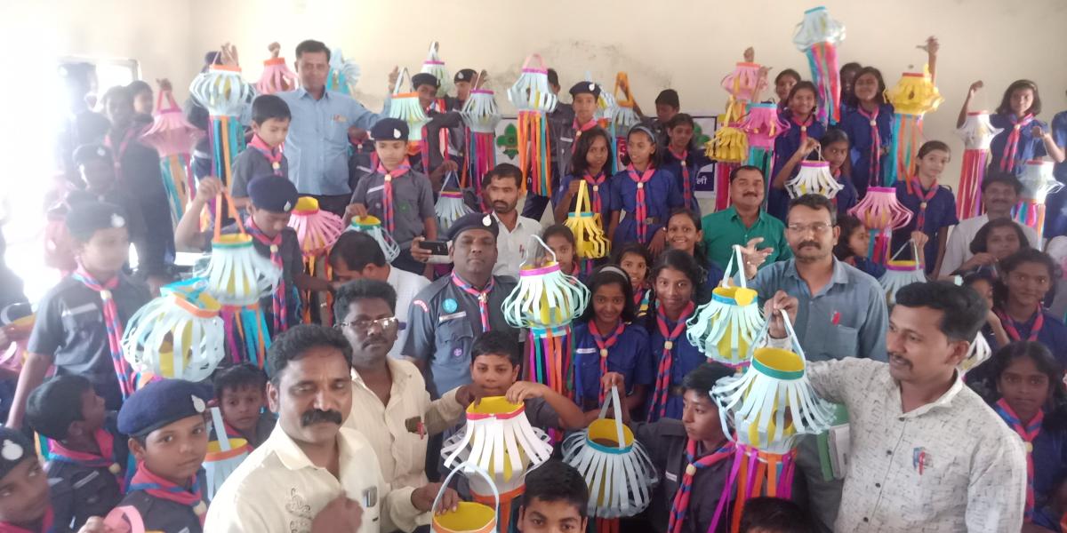 Pollution free Diwali - Skylanterns workshop
