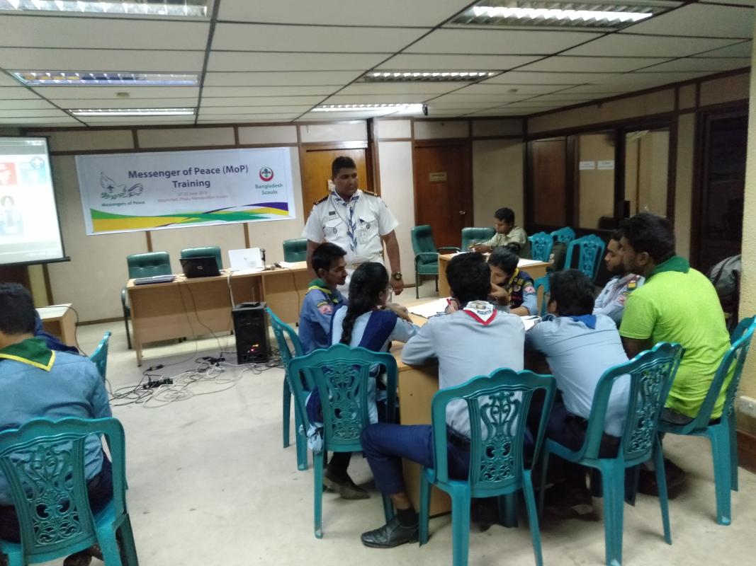 ম্যাসেঞ্জার অব পিস প্রশিক্ষণ 