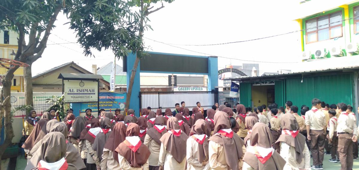 Pramuka SMPIT AL-ISHMAH Gudep 08.069-08.070