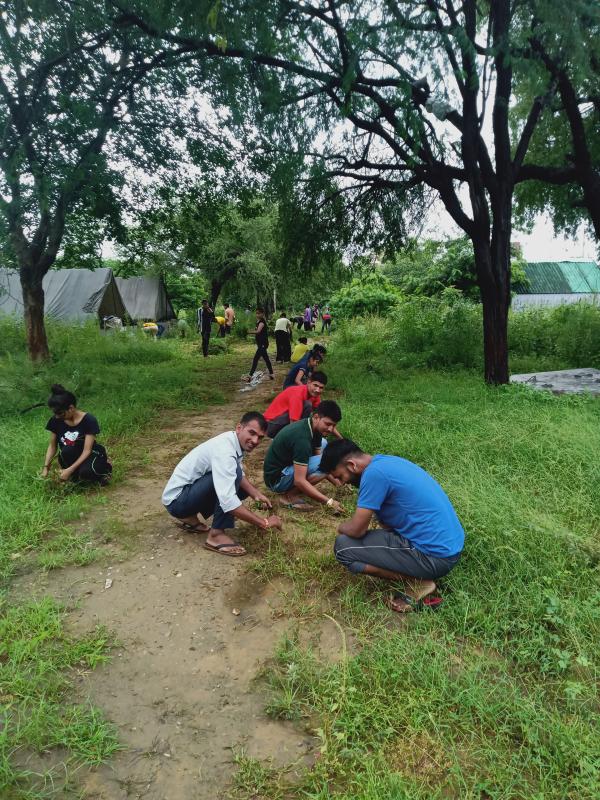 नेशनल रोवर रेंजर मीट सेवाकार्य