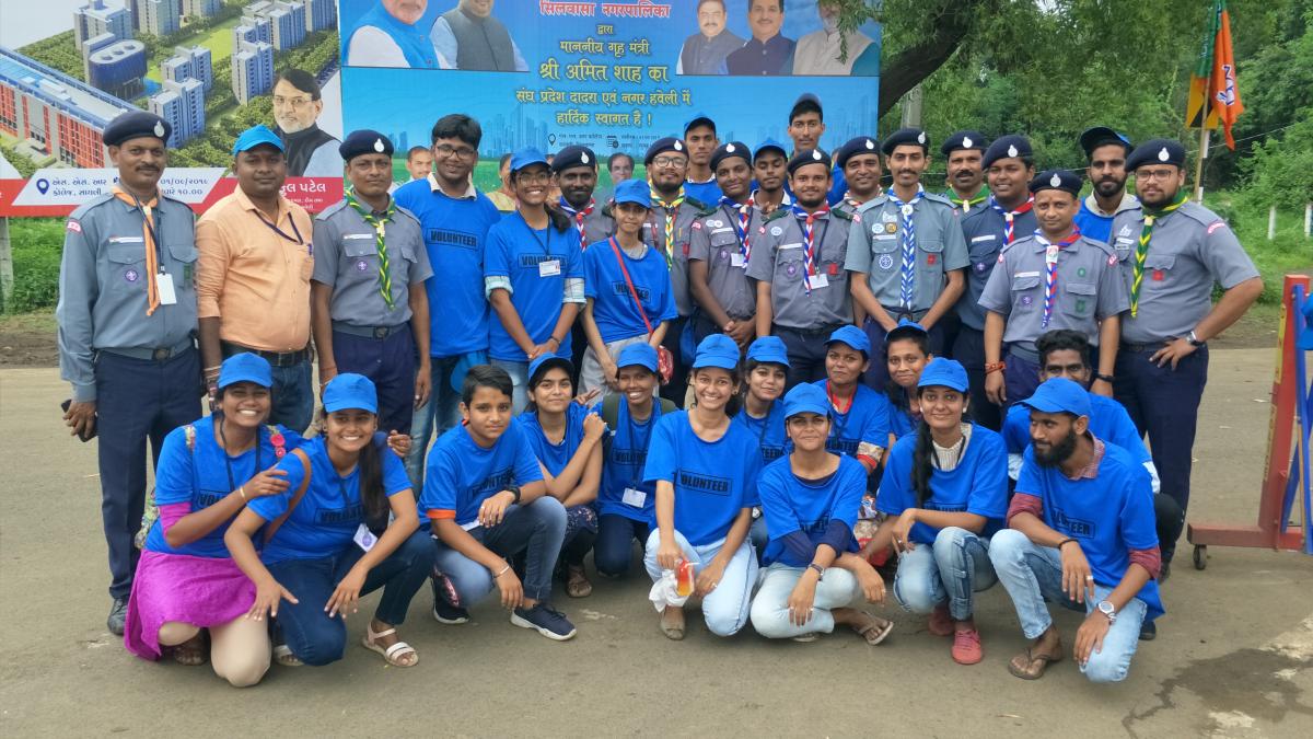 Service to the Program of Home Minister's Visit to Silvassa