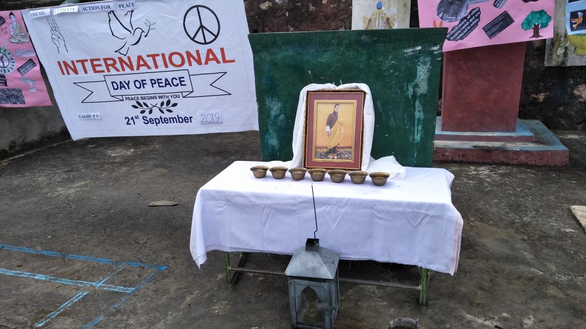 Celebration of international day of peace 