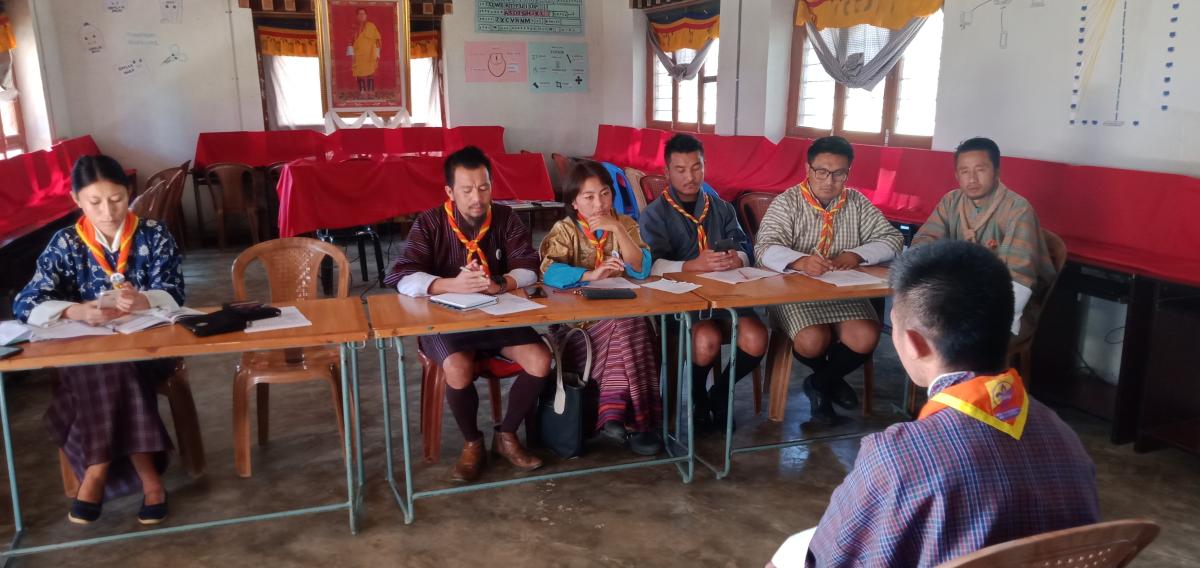 School level interview selection for leadership scout 