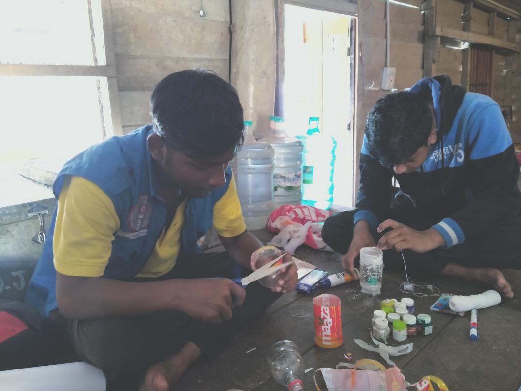 Service in Himalayan wood badge course 2019