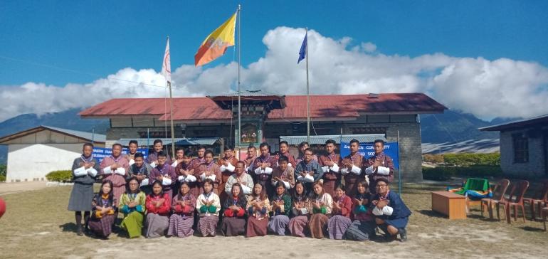 Investiture ceremony for community based scouts