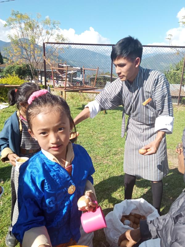 200 of us volunteered for serving to thousands of public gathered for celebration.