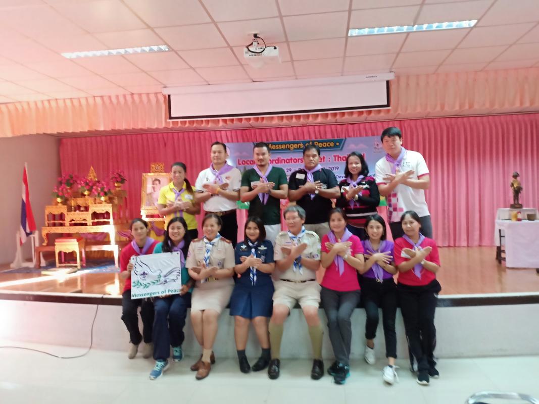 Messenger of peace local coordinator 4 ,Thailand
