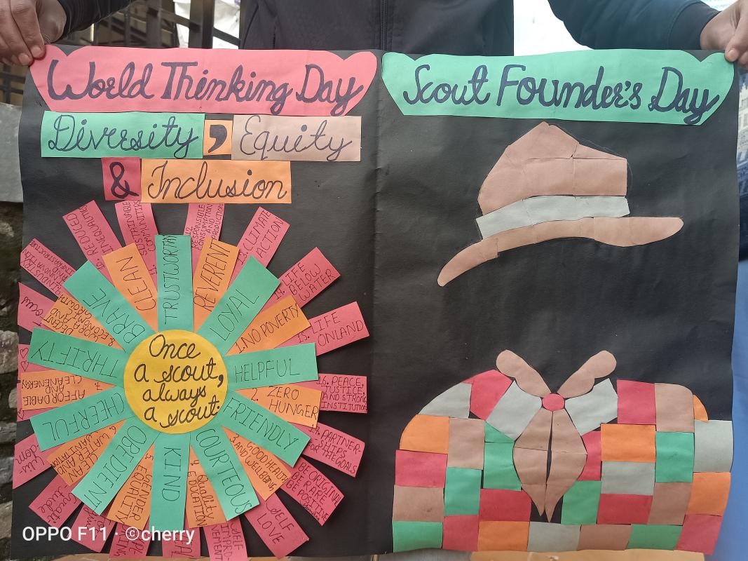 world thinking Day world scout day 