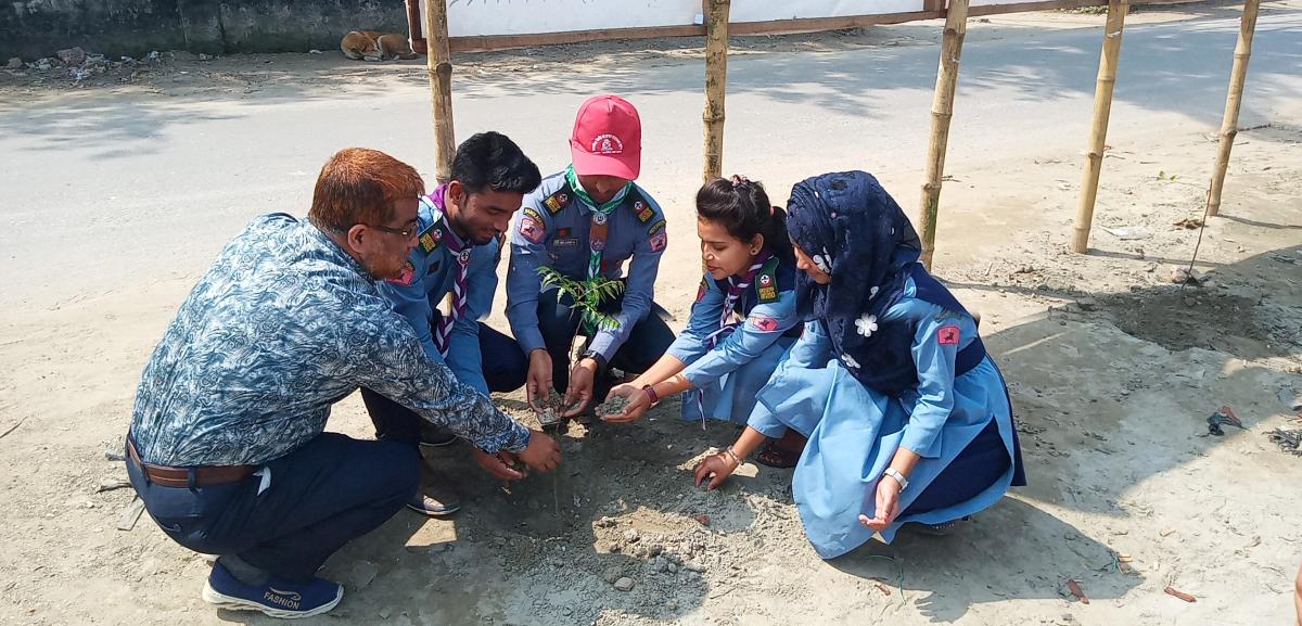 ৫০টি নীম বৃক্ষ রোপন ২০২০