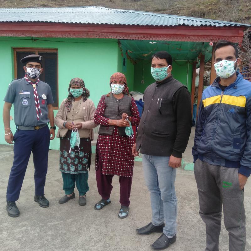 awareness programme for safety from COVID19 in Village