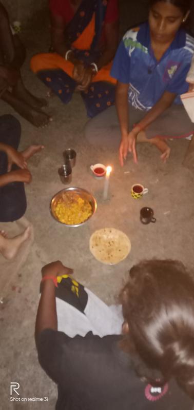 #dinner in the dark