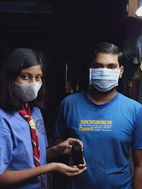 Hand Wash Making and Distribution.