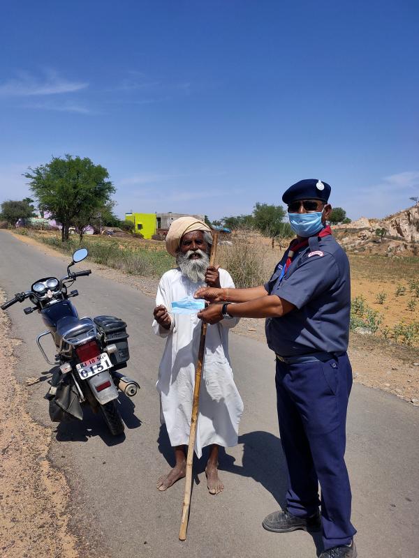 Mask distribution
