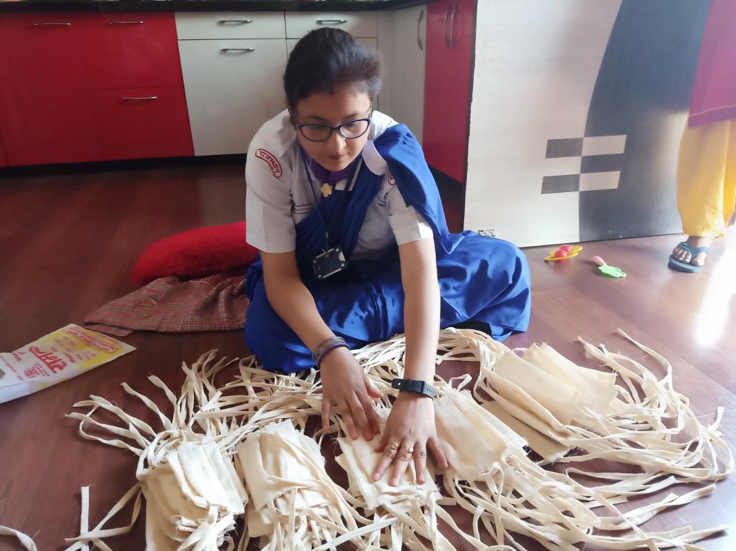 Covid -19 mask distribution