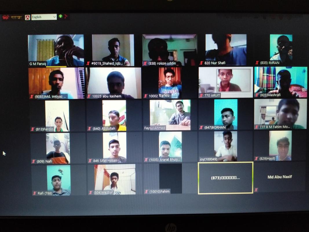 1st Troop Meeting During Corona Pandamic by Zoom
