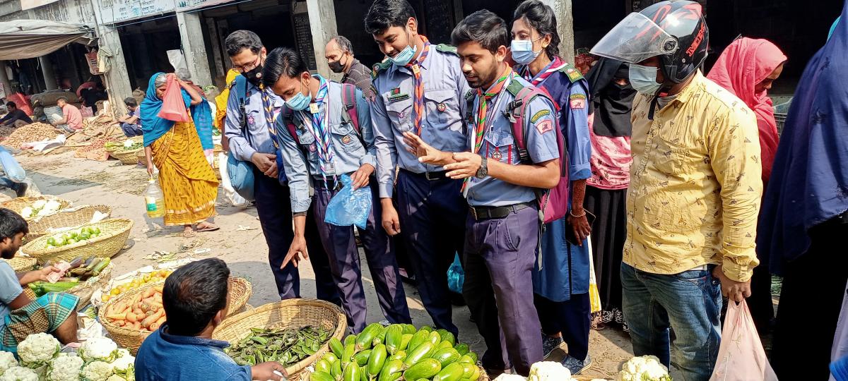 প্লাস্টিক টাইড টার্নার চ্যালেঞ্জ ব্যাজ চ্যাম্পিয়ন পর্যায়-২০২১