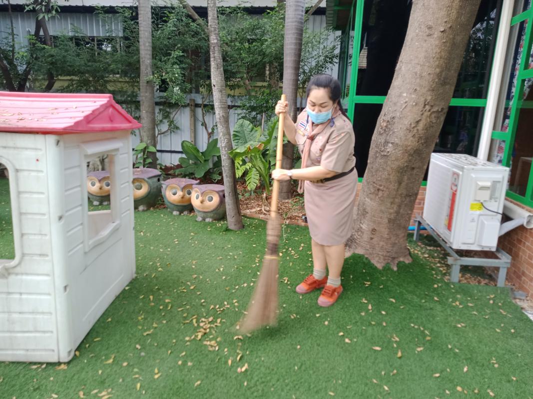 จิตอาสาทำความสะอาด