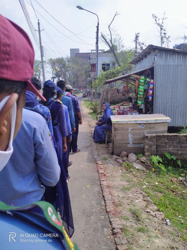 বরিশাল বিভাগীয় রোভার মেট কোর্স-২০২১ এর শেষ দিনে হাইকিং অনুষ্ঠিত হয়। এতে প্রত্যেক উপদল অজানার উদ্দেশ্যে রওনা করে। এবং শেষে সকলের গন্তব্য মিলে যায়।