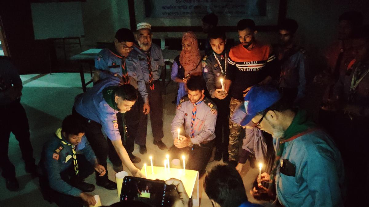 বরিশাল বিভাগীয় রোভার মেট কোর্স-২০২১ এর মহা তাবু জলসা