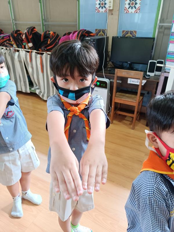 ตรวจร่างกายนักเรียนระดับปฐมวัย