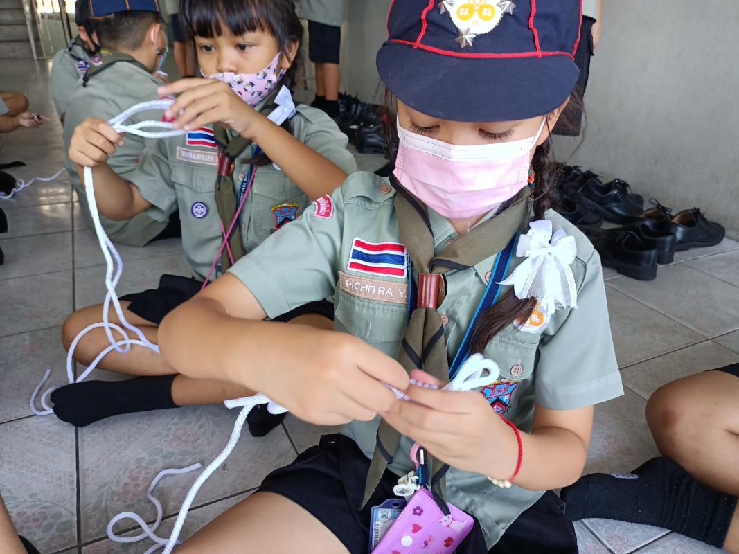 การเก็บเชือก