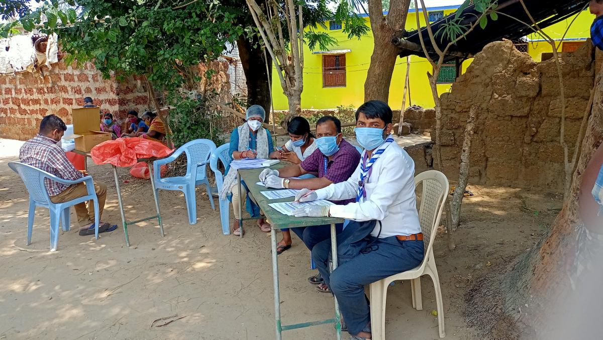 COVID RTPCR Swab Collection Camp