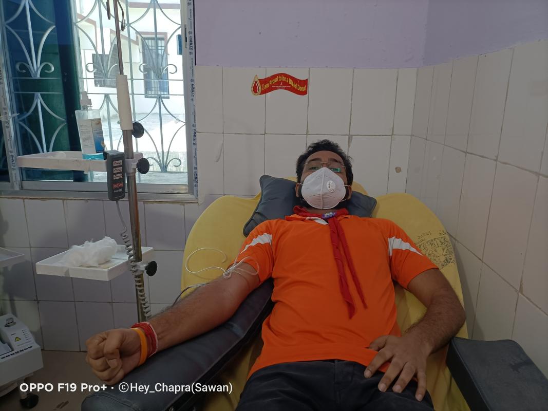 Blood Donation on The occasion of World Environment Day - 2021 