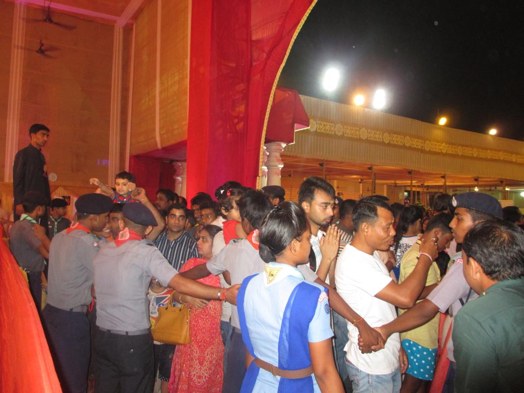 Krishna janmastame Service Under Hare Krishna Movement
