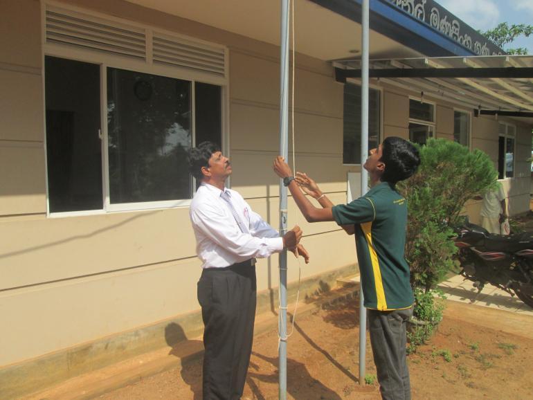 Cleaning project of mayura children's home and school