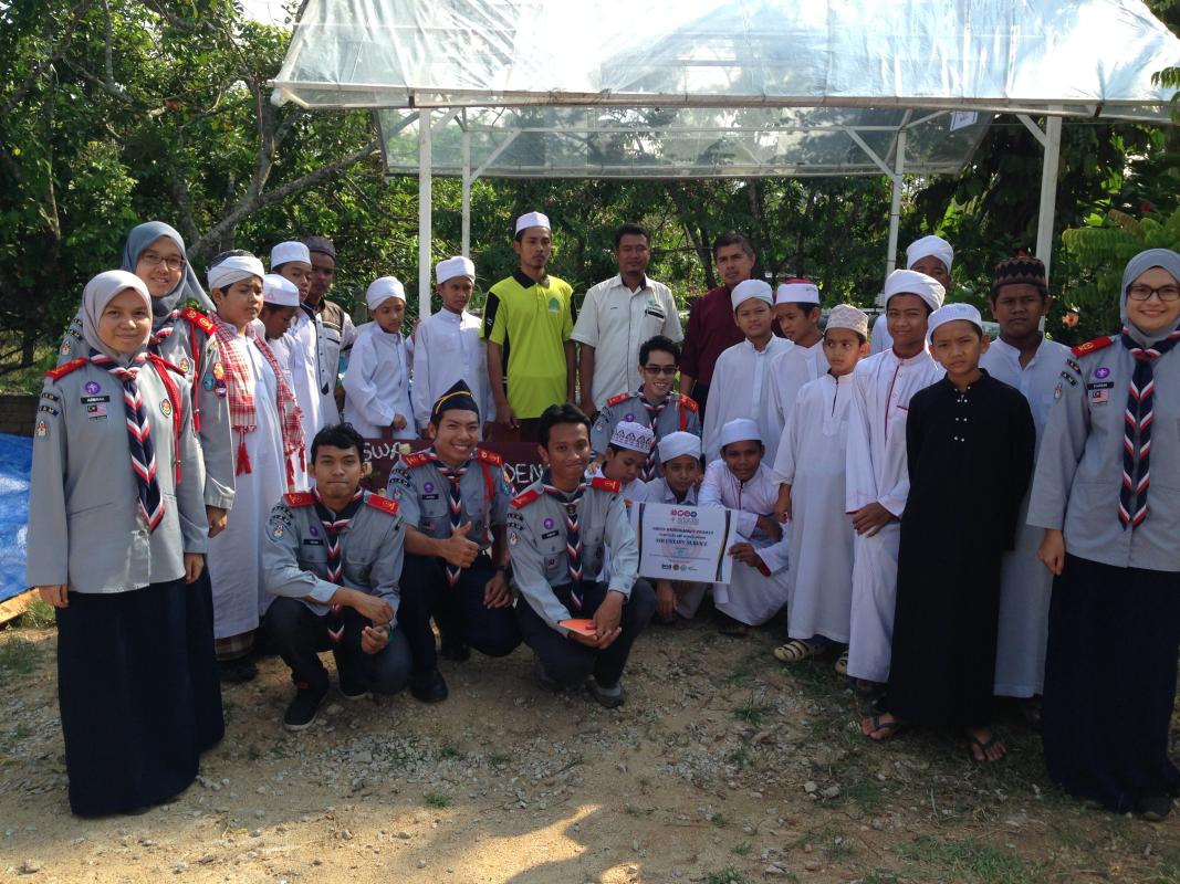 Scouts of the World Award - Voluntary Service "Green Hydrogarden Project" 