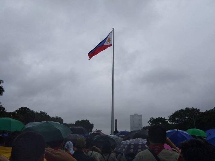 Celebrating Independence Day @ luneta park