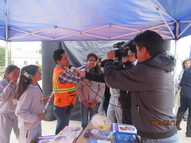 Ayuda Comunitaria (Amenaza Volcán Cotopaxi) con Gestión de Riesgos