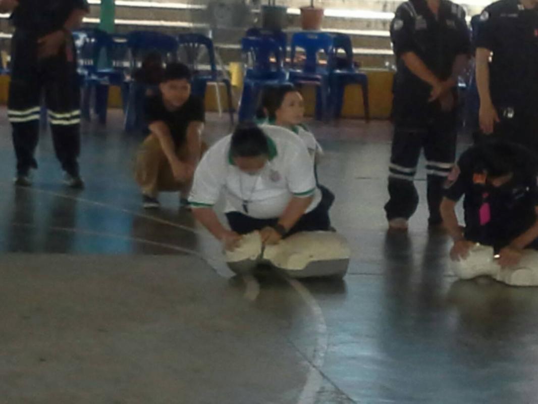 หลักสูตร ปฐมพยาบาลเบื้องต้น CPR & AED 