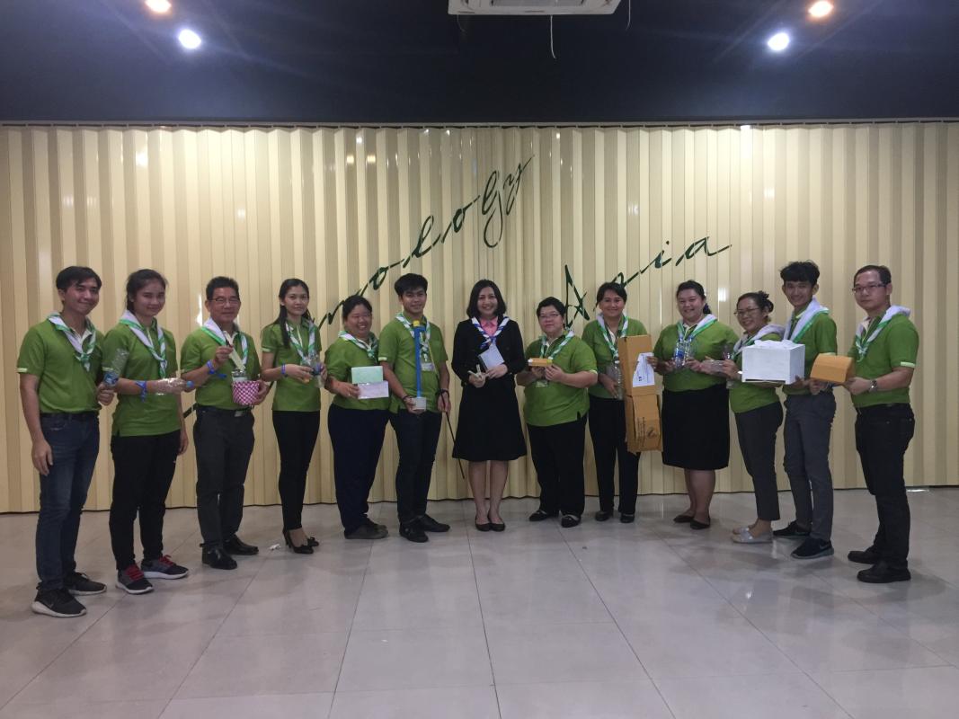 การประดิษฐ์สิ่งของจากวัสดุเหลือใช้#Connect2Earth#MoP_Thailand