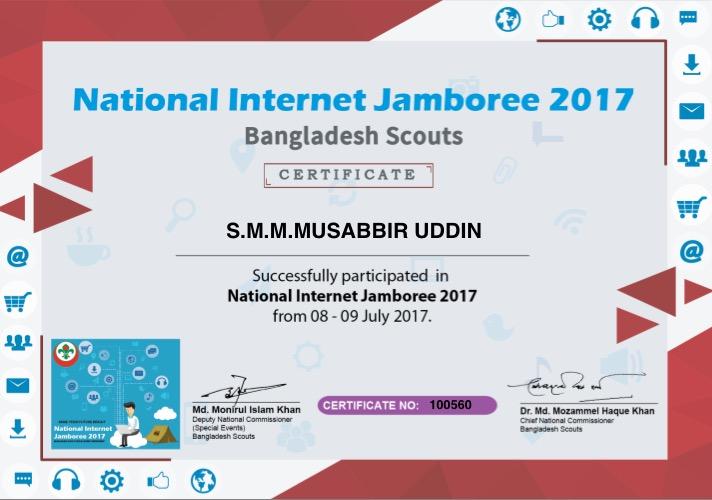 1st National Internet Jamboree 2017 (BD)